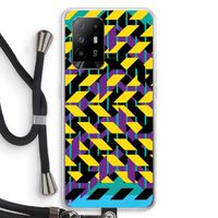 Skew Bee 3: Oppo A95 5G Transparant Hoesje met koord
