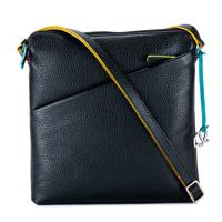 Mywalit Milano Vertical Crossbody Schoudertas Black
