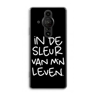 De Sleur: Sony Xperia Pro-I Transparant Hoesje