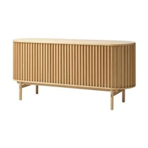 Olivine Kjeld Houten Sideboard met Schuifdeuren - B160 cm - Naturel