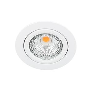 Bella LED spot kantelbaar 5Watt rond WIT IP65 dimbaar