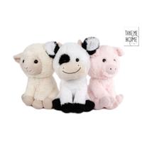 Take Me Home boerderij dier pluche 30cm Take Me Home boerderij dier pluche 30cm