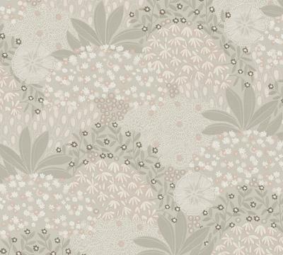 AS Creation Nara - Grijs - Floral - 387402
