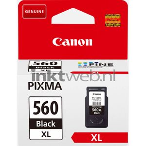 Canon PG-560XL inktcartridge 1 stuk(s) Origineel Hoog (XL) rendement Zwart