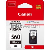 Canon PG-560XL inktcartridge 1 stuk(s) Origineel Hoog (XL) rendement Zwart - thumbnail