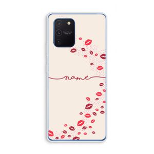 Kusjes: Samsung Galaxy Note 10 Lite Transparant Hoesje