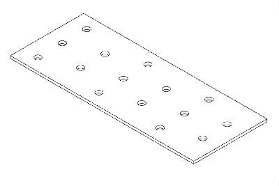 GB koppelplaat 60x150x2.0 sendzimir verzinkt | 50 stuks - GB014260050