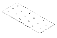 GB koppelplaat 60x150x2.0 sendzimir verzinkt | 50 stuks - GB014260050