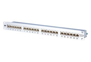 Metz Connect 130855C-E 24 poorten Netwerkpatchpaneel 483 mm (19) CAT 6A 1 HE Ingericht