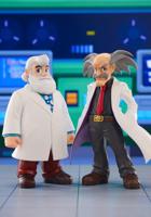 Mega Man Oshi Works 2-Pack Statue - Wily & Dr. Light