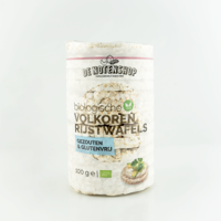Volkoren rijstwafels gezouten 100 gram Volkoren rijstwafels gezouten 100 gram