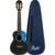 Flight Iris Concert Ukulele Black concert ukelele met gigbag