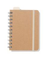HEMA Schoolagenda 25-26 A6 Karton Kraft