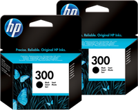 HP 300 Cartridges Zwart Duo Pack - thumbnail