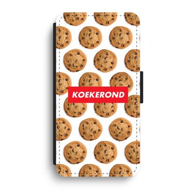 Koekerond: iPhone XR Flip Hoesje