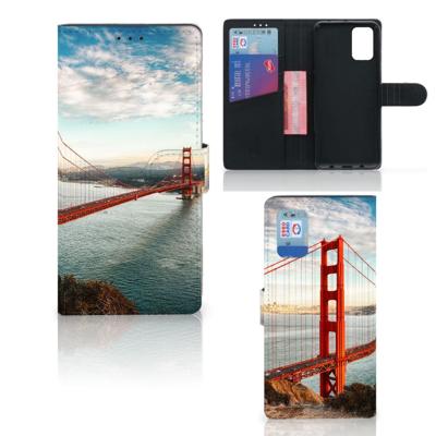 Samsung Galaxy A02s | M02s | Flip Cover | Golden Gate Bridge Samsung Galaxy A02s | M02s | Flip Cover | Golden Gate Bridge