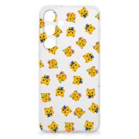 TPU bumper voor Samsung Galaxy S24 FE Katten Emojis