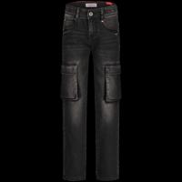 Vingino winter jeans broek jongens - zwart - Paolo Cargo - straight fit