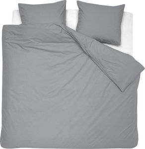 Damai Dekbedovertrek Organic Satijn Grey-2-persoons (200 x 200/220 cm)