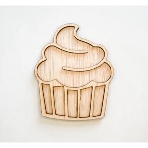 Houten Vultray Cupcake