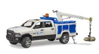 bruder RAM 2500 servicetruck met zwaailamp 02509 modelvoertuig - thumbnail