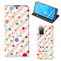 OPPO A52 | A72 | Hoesje met Magneet | Dots