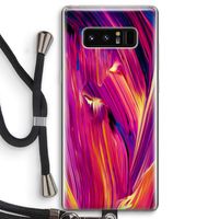 Phoenix: Samsung Galaxy Note 8 Transparant Hoesje met koord