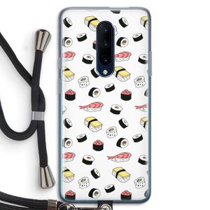 Sushi time: OnePlus 7 Pro Transparant Hoesje met koord