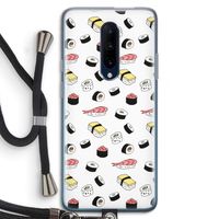 Sushi time: OnePlus 7 Pro Transparant Hoesje met koord