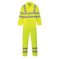 Portwest E042 Hi-Vis P/C Coverall