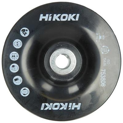 Hikoki Accessoires Steunschijf Met Moer 115 Mm Zacht Iso 15636 (Oud 937825Z) - 753806