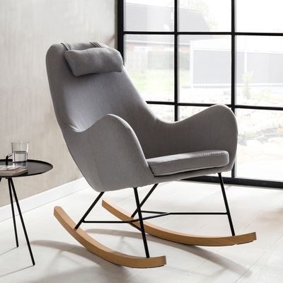 Artistiq Schommelstoel 'Julie' kleur Grijs