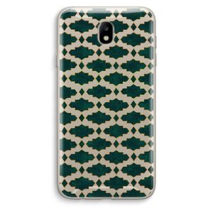 Moroccan tiles: Samsung Galaxy J7 (2017) Transparant Hoesje
