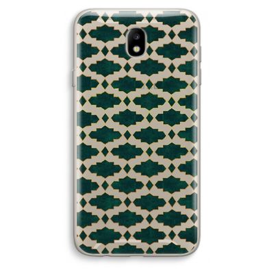 Moroccan tiles: Samsung Galaxy J7 (2017) Transparant Hoesje