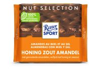 Ritter Sport Rittersport - Honing Zout Amandel 100 Gram 11 Stuks