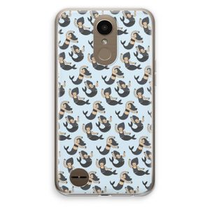 Zeemeermin: LG K10 (2017) Transparant Hoesje