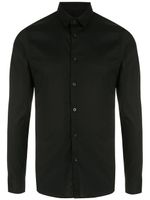 Armani Exchange chemise à boutonnière - Noir