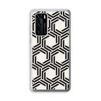 Geometrisch patroon: Huawei P40 Transparant Hoesje