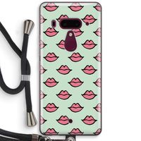 Lipjes: HTC U12+ Transparant Hoesje met koord