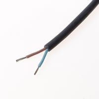 Rub.kabel edrateen hitteb.2x1mm