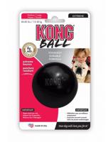 Kong Kong Bal Rubber Zwart M 1st Kong Kong Bal Rubber Zwart M 1st