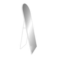 Staande spiegel Versa Wit Kristal 2,5 X 150 X 40 CM