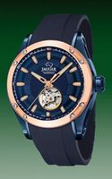 Horlogeband Jaguar J812-1 / J815-1 / J961-1 Silicoon Blauw 22mm - thumbnail
