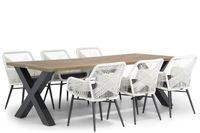 Lifestyle Advance/Cardiff 240 cm dining tuinset 7-delig