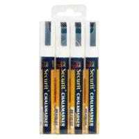 Krijtstift securit sma-510 schuin 2-6mm wit