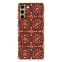 Samsung Galaxy S21FE TPU bumper Batik Brown