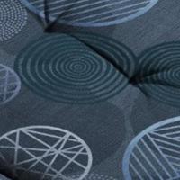 Zitkussen Hocker Circle blauw 50 cm x 50 cm (4 stuks) Madison - Madison