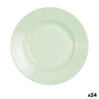 Diep bord Luminarc Plumi Paradise Ver Groen Glas Ø 22 cm (24 Stuks)