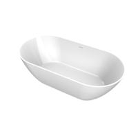 Vrijstaand Ligbad Arcqua Cusco 165x85 Glans Wit
