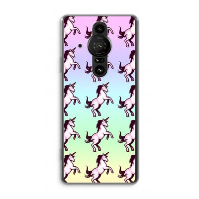 Musketon Unicorn: Sony Xperia Pro-I Transparant Hoesje